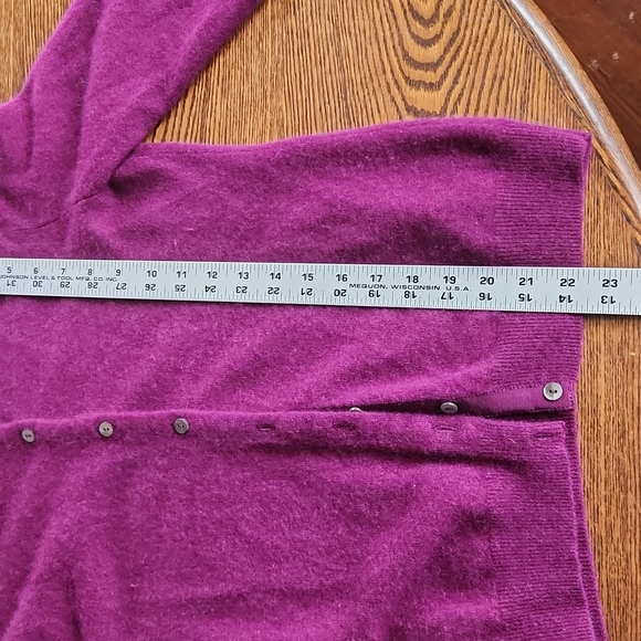 Peck & Peck cashmere cardigan size M - Picture 7 of 9